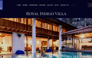 Royal Indigo Villa SEO Sri Lanka